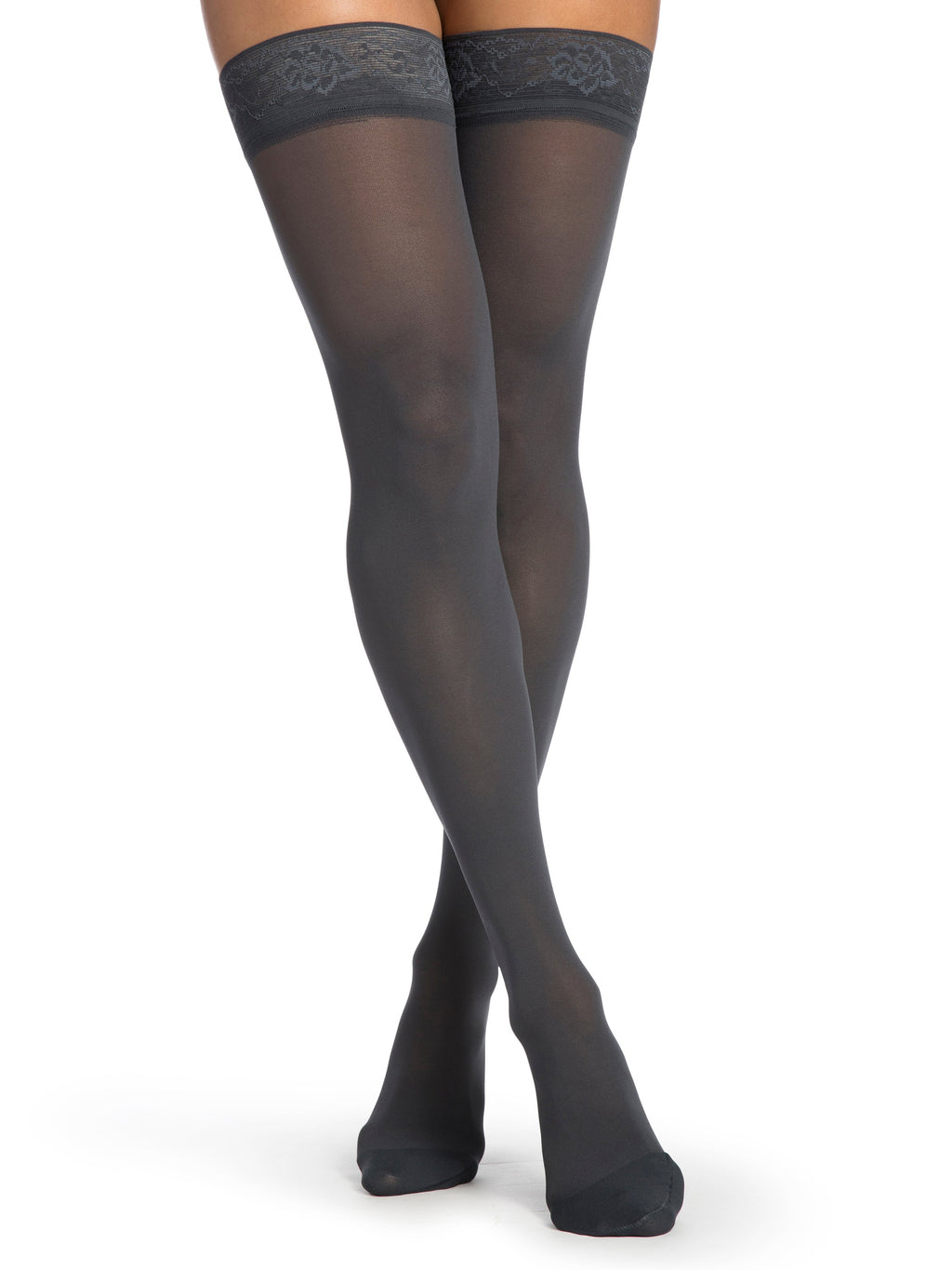 Sigvaris Women's Style Medium Sheer Thigh-High 20-30mmHg Women's Closed Toe