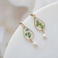 Boucles d’oreilles Chloé - goutte (moyen)