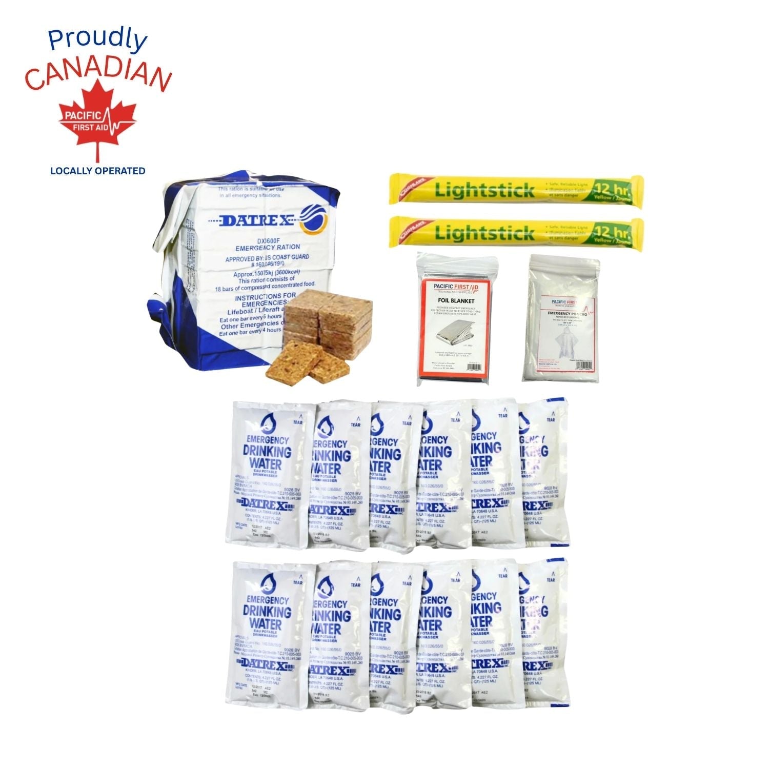 Emergency 72 Survival Kits Per Person Add On