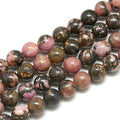 Rhodonite Gemstone Beads