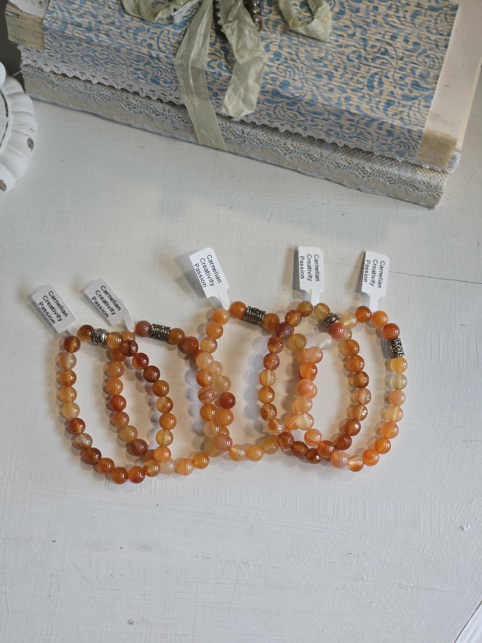 Carnelian Gemstone Bracelet