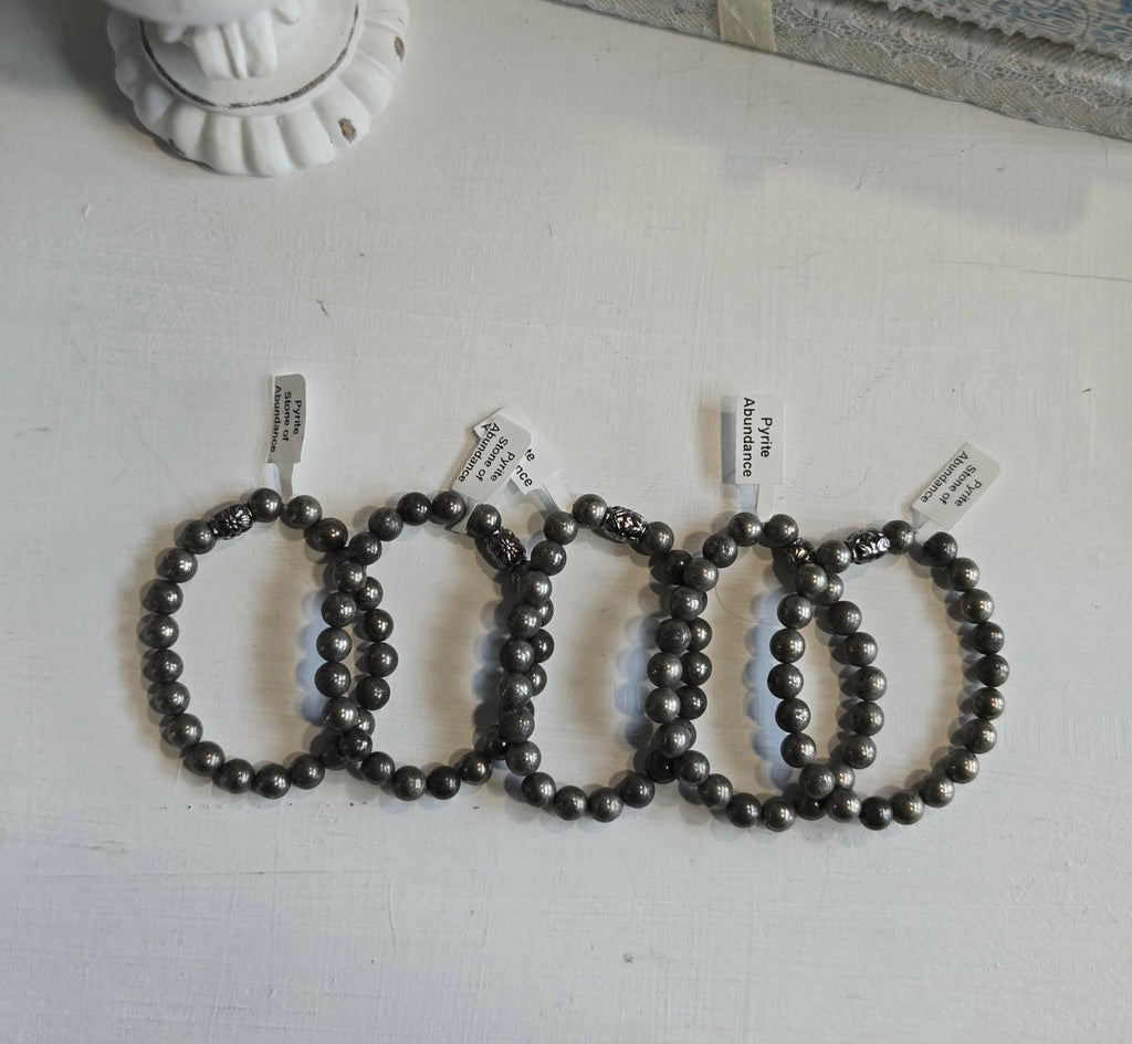 Pyrite Gemstone Bracelet