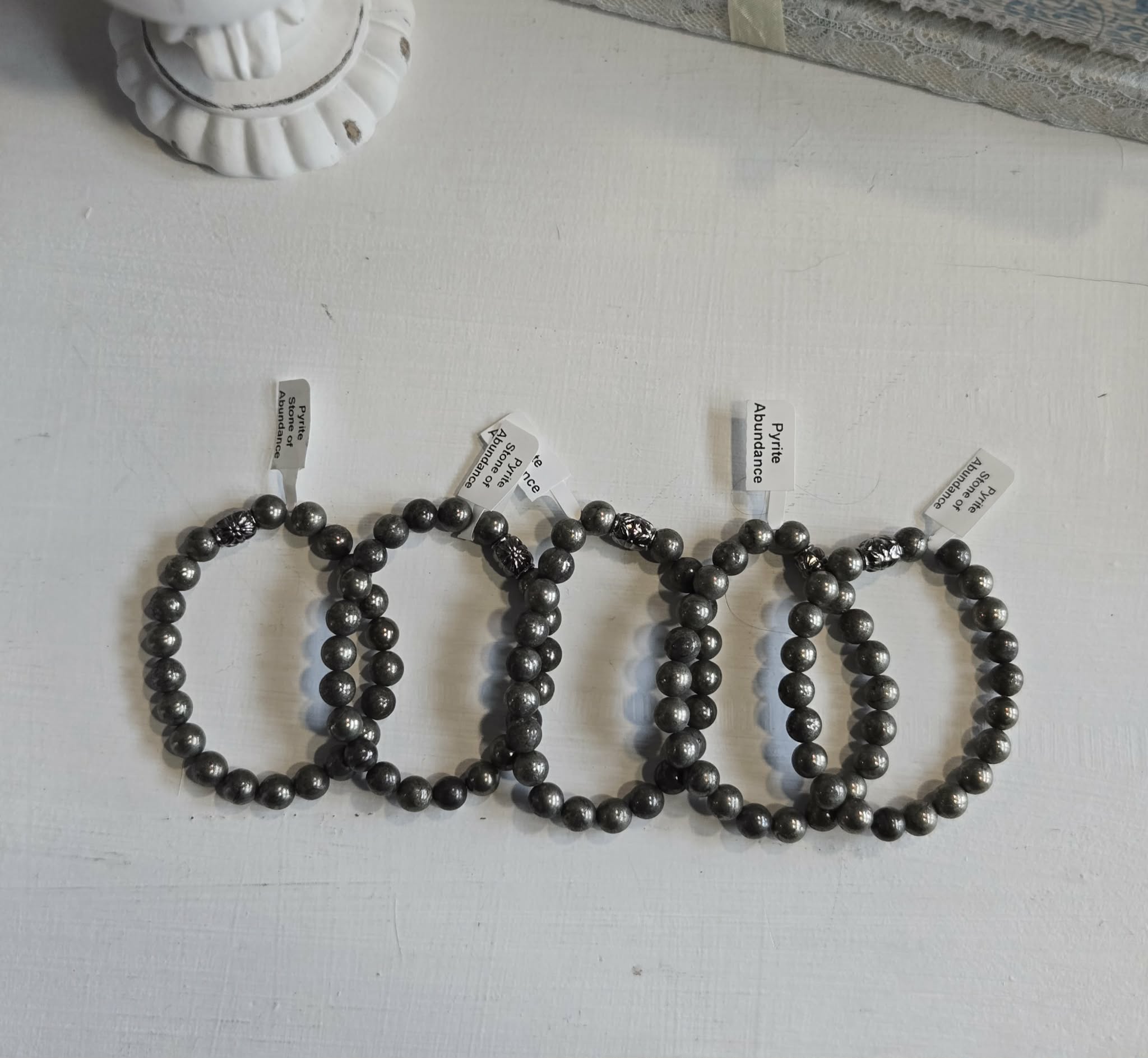 Pyrite Gemstone Bracelet