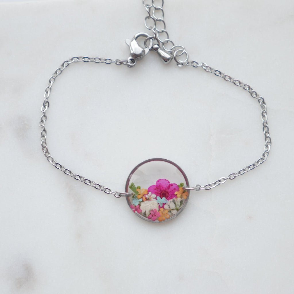 Bracelet bouquet - rond (moyen)