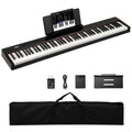 88 Keys Velocity-Sensitive Piano Keyboard with French DREAM Audio Source-Black