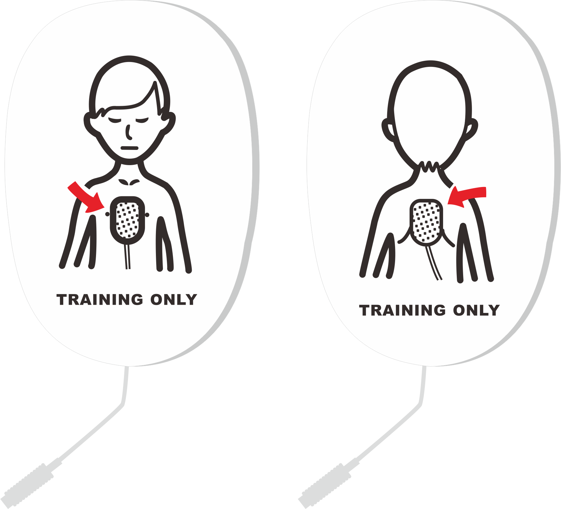 XFT 120C+ AED Trainer Replacement Pads