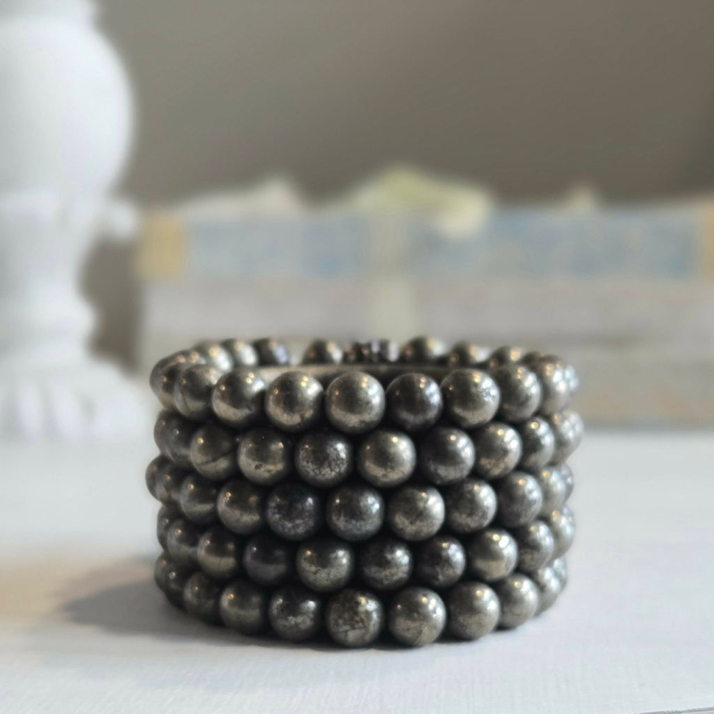 Pyrite Gemstone Bracelet