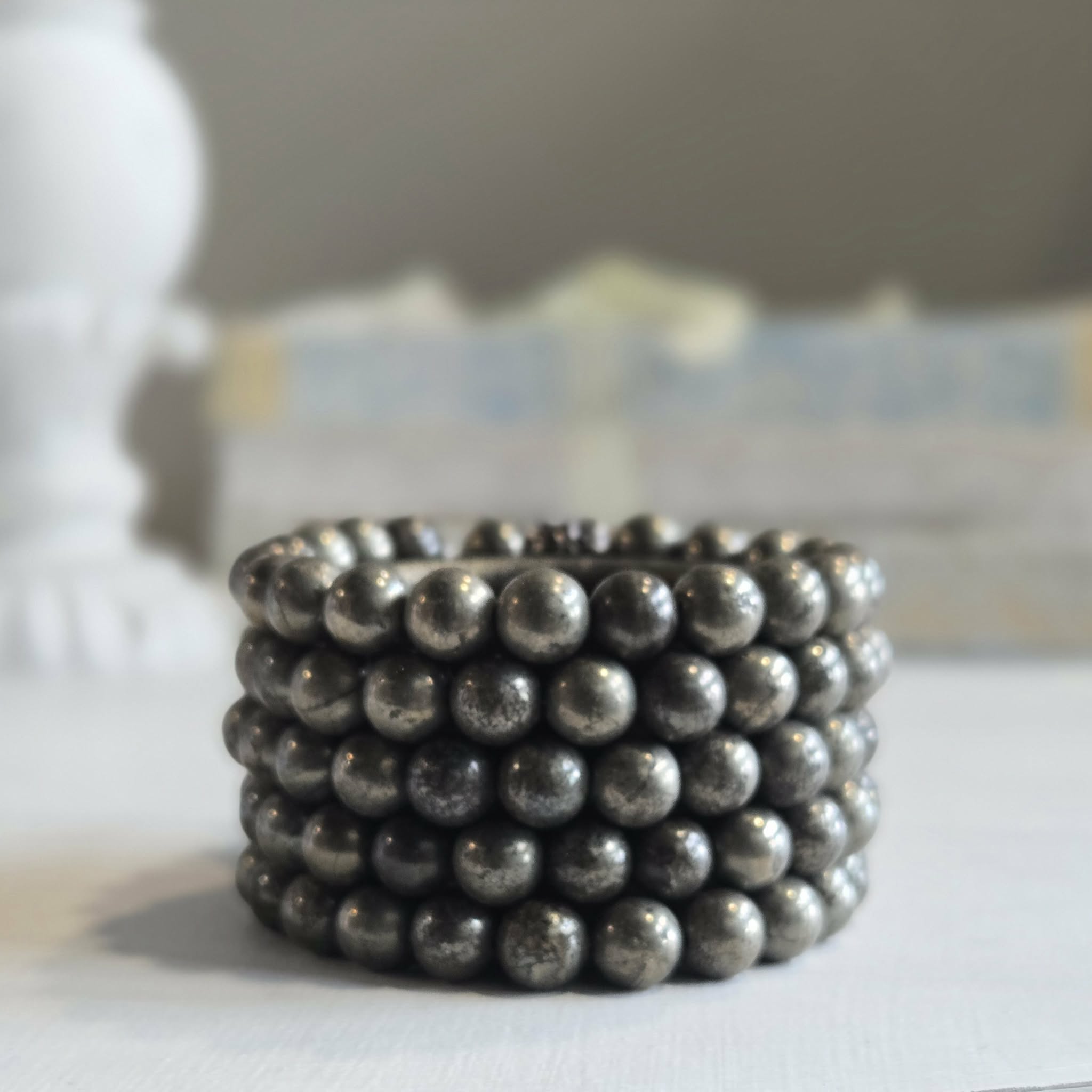 Pyrite Gemstone Bracelet