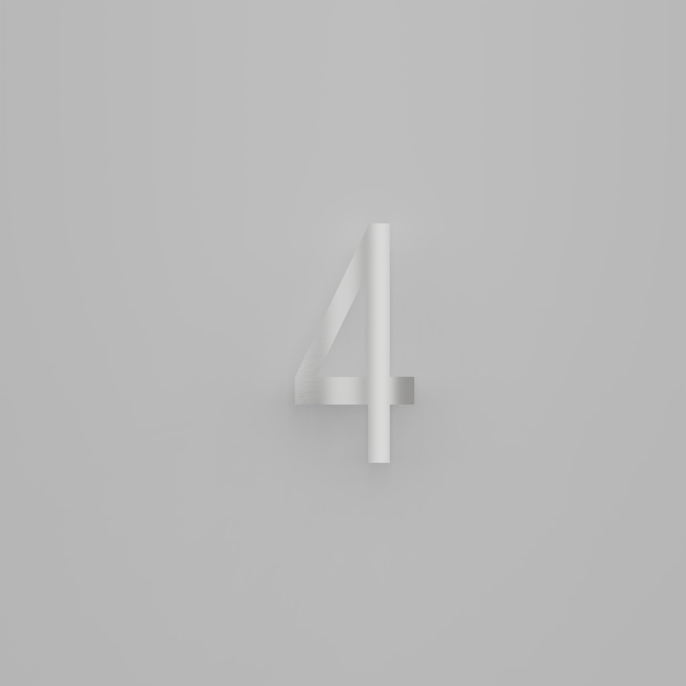 Chiffres flottants d'adresse civique de 8 pouces [1711]