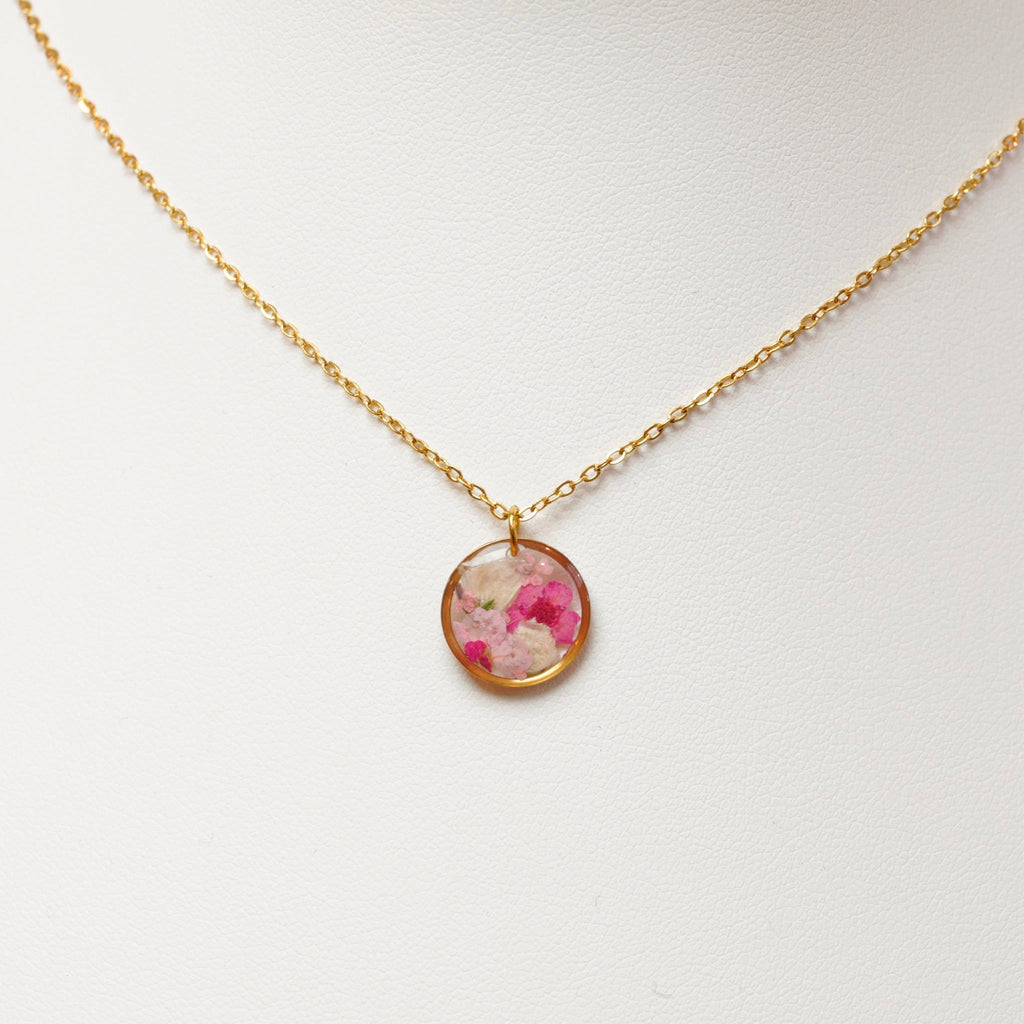 Collier bouquet - rond