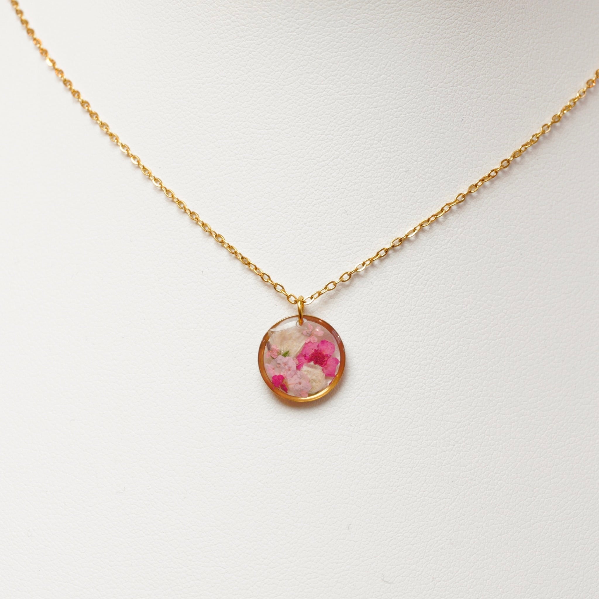 Collier bouquet - rond