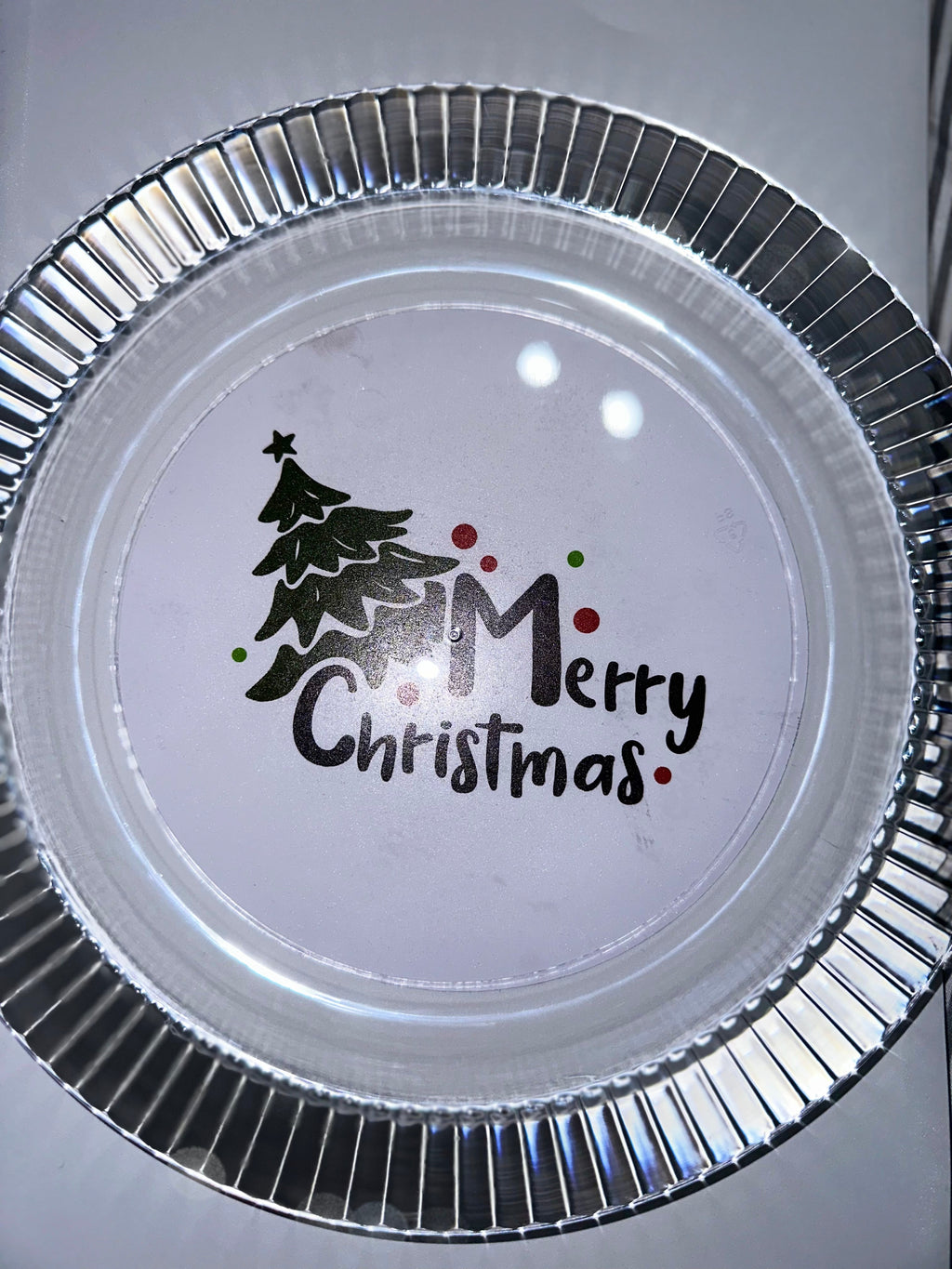 Custom Plates Set of 12 - Durable Food-Safe Party Plates