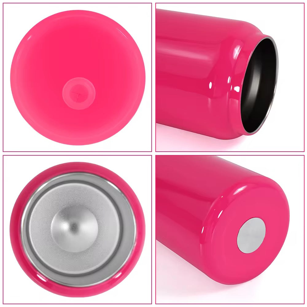 16oz Blank Libby Can | Sublimation & UV DTF Ready | Double Wall Insulated