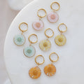 Boucles d'oreilles Thalia - rond