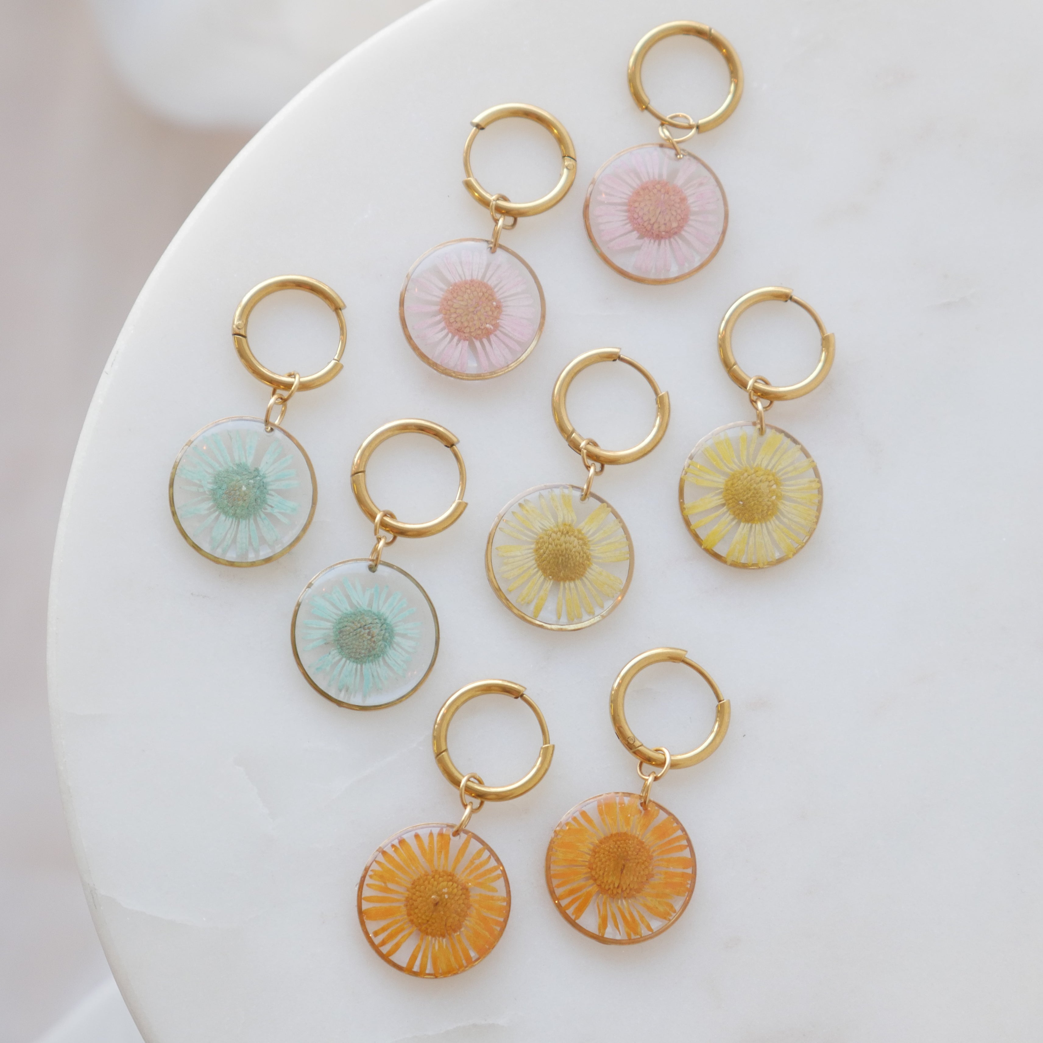 Boucles d'oreilles Thalia - rond