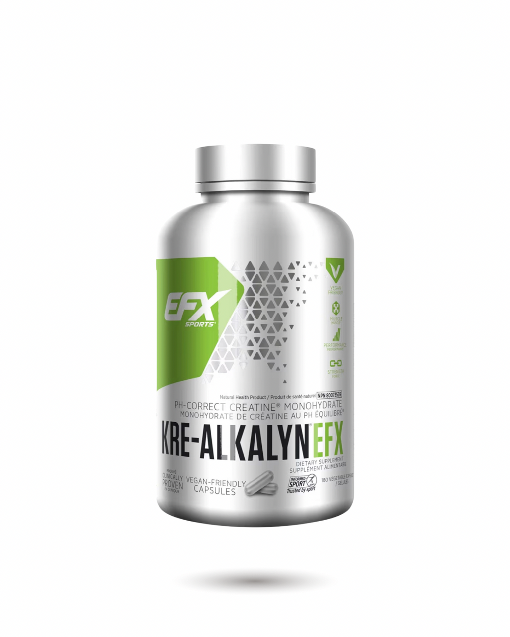 EFX Sports Kre-Alkalyn Premium Creatine Supplement