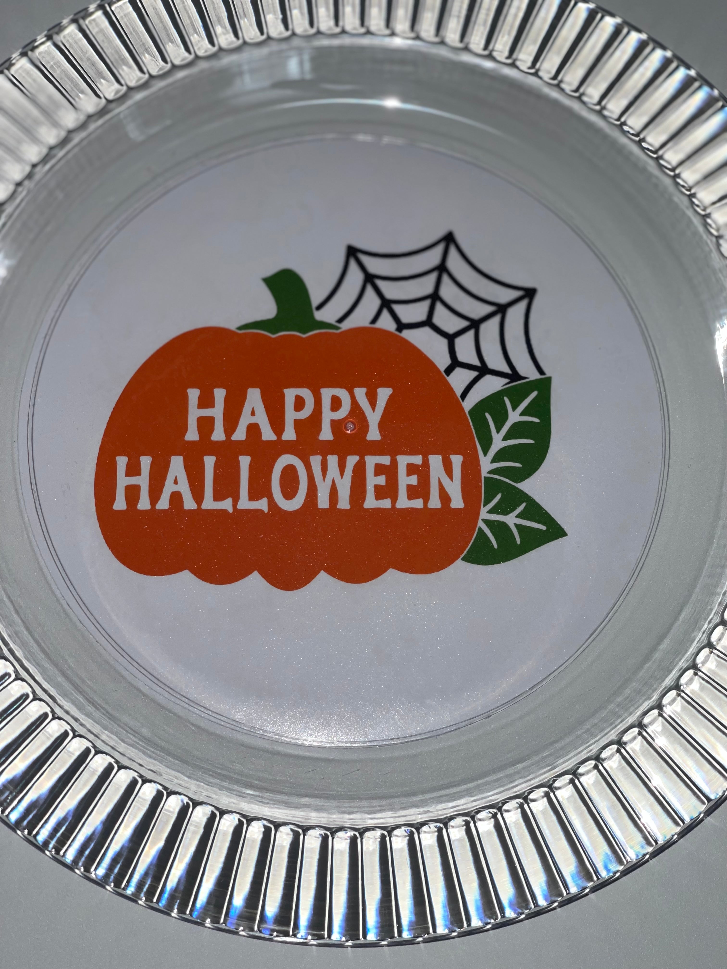 Custom Plates Set of 12 - Durable Food-Safe Party Plates