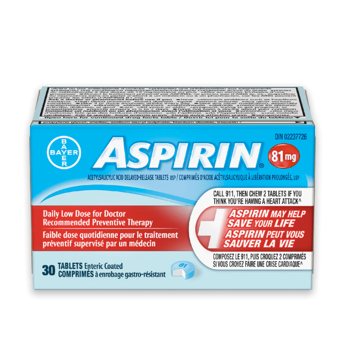 Bayer Aspirin 81Mg - 365 Tabs