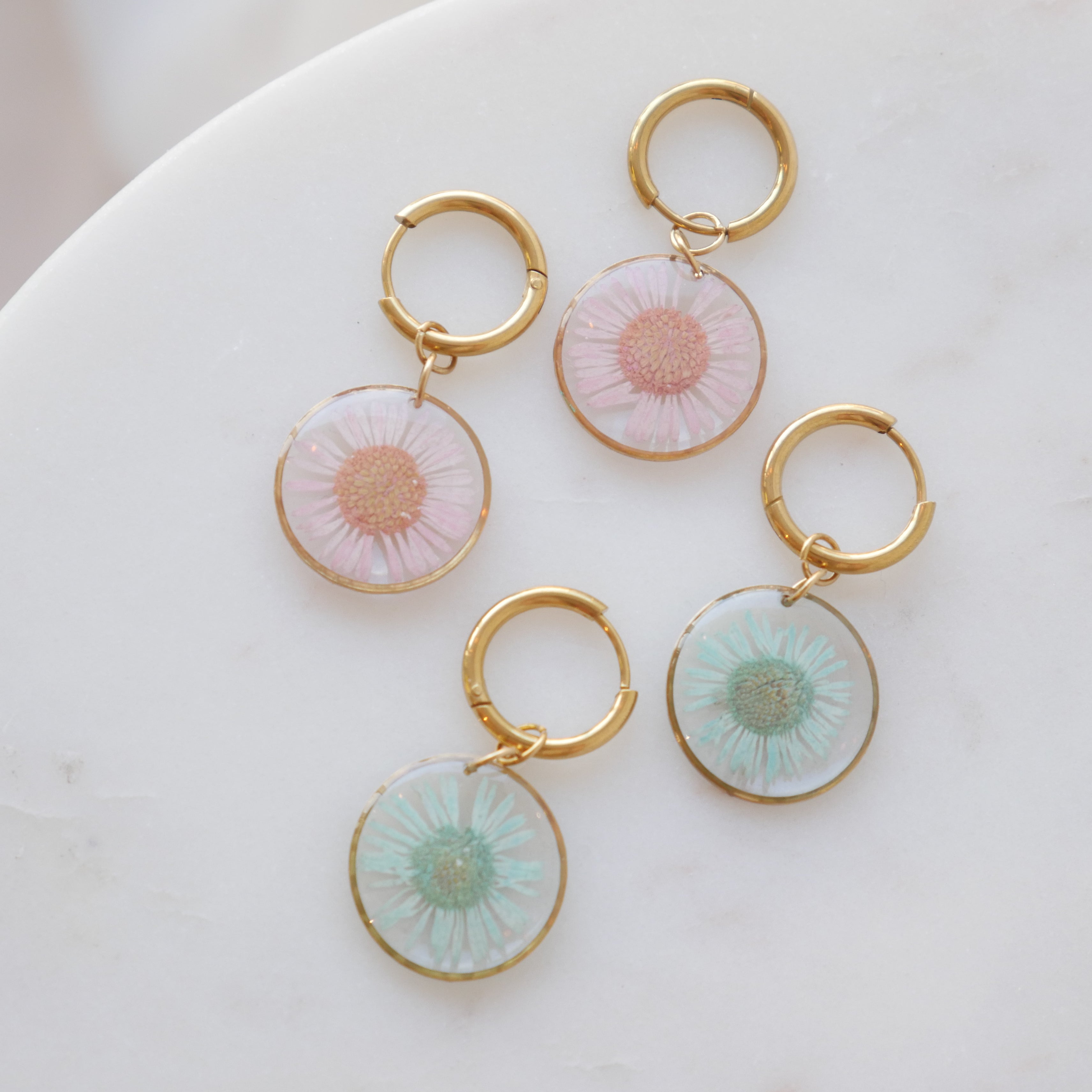 Boucles d'oreilles Thalia - rond