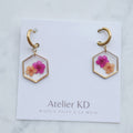 Edition Spéciale - Boucles d'oreilles Lola - hexa