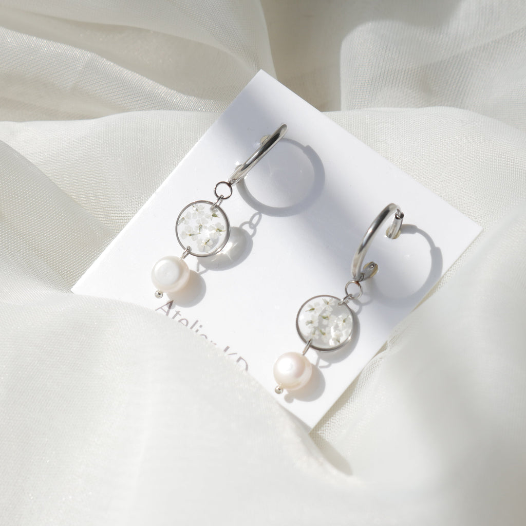 Boucles d'oreilles Perla  - Lola rond