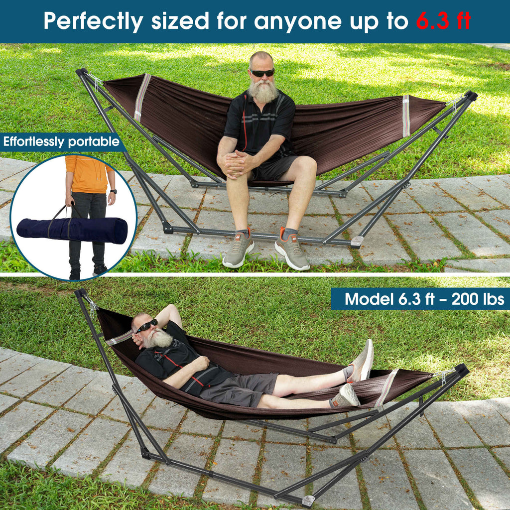 Original Collapsible Hammock with Stand