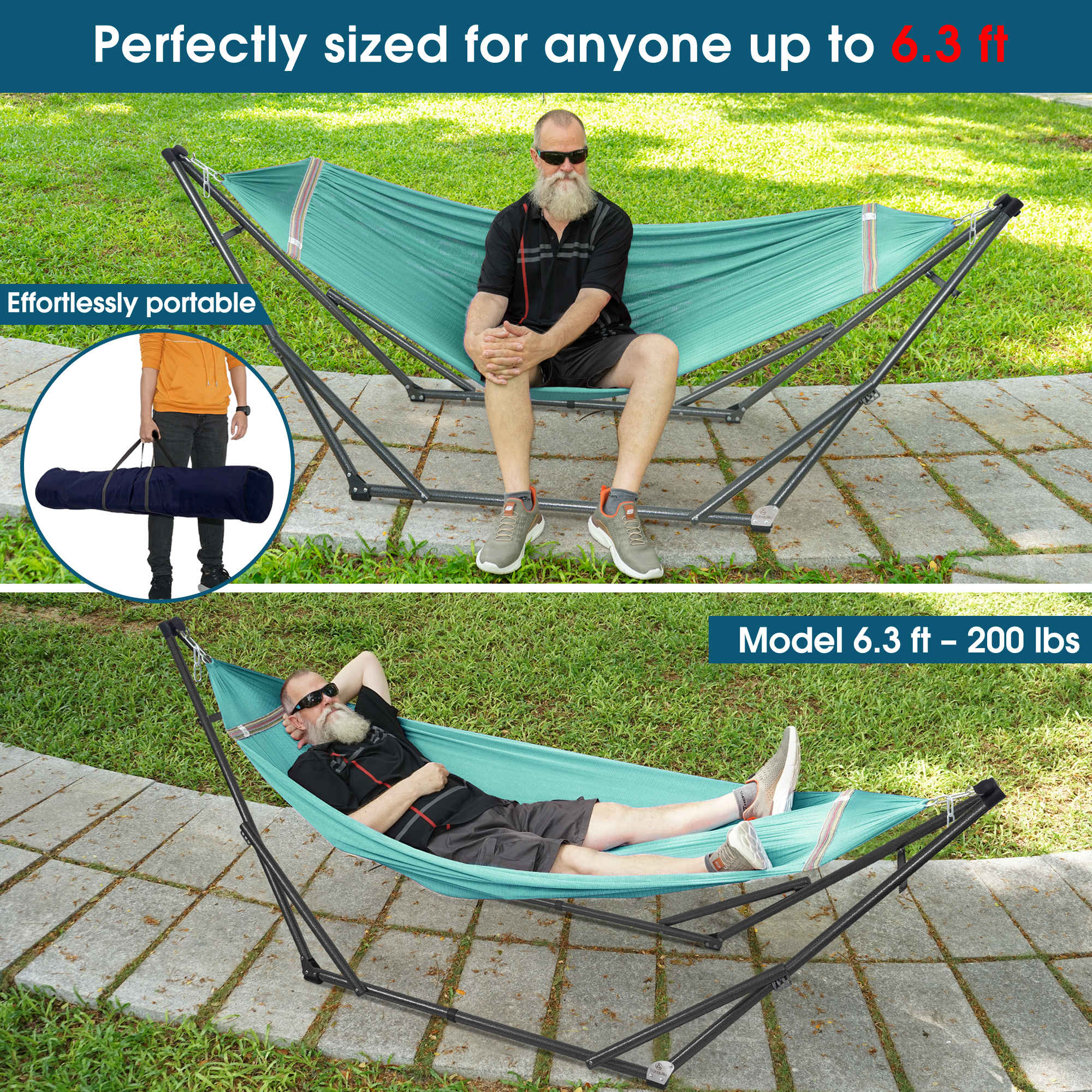 Original Collapsible Hammock with Stand