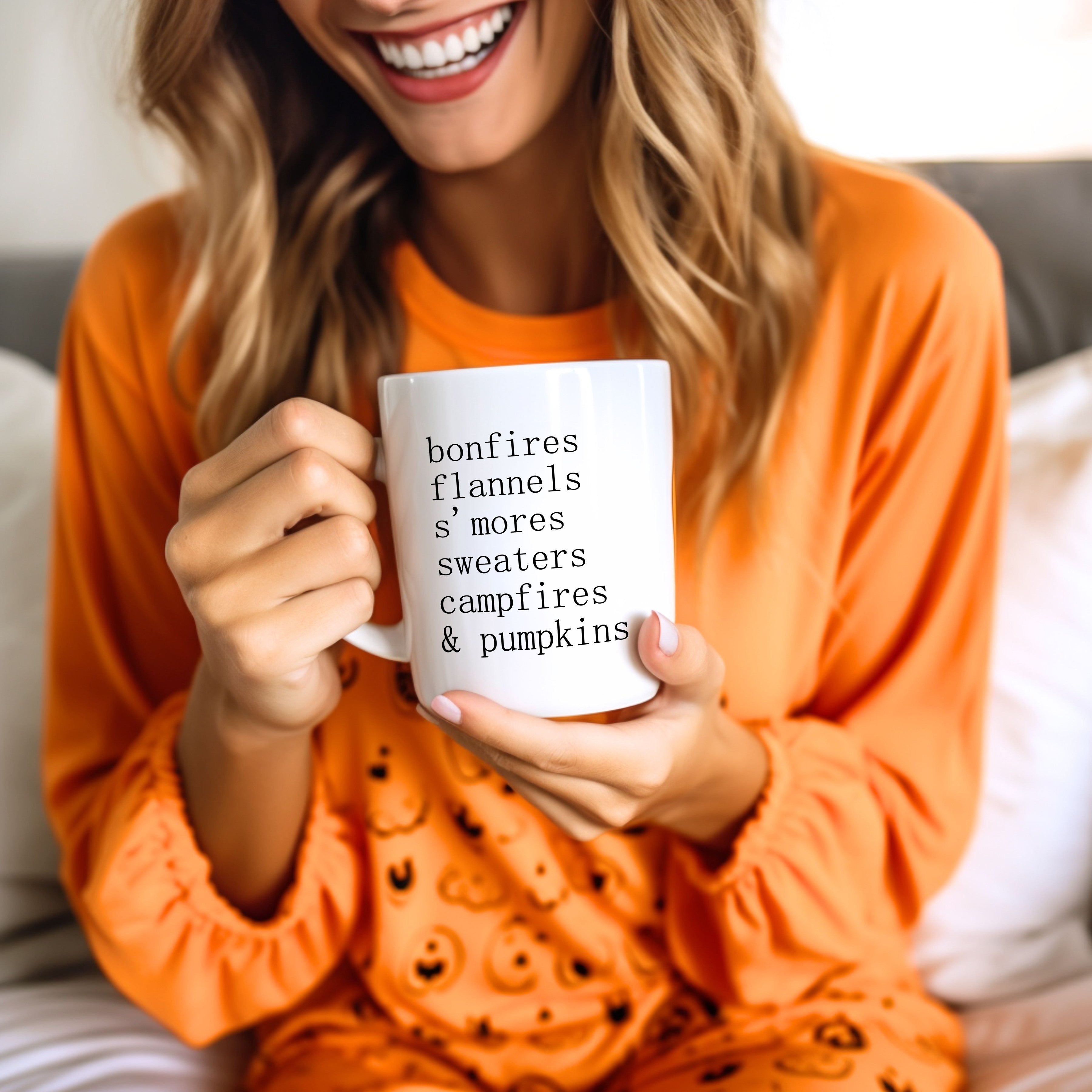 Fall Bonfire Mug — Flannels S’mores Sweater Weather Cup