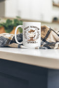 Boot Scootin’ Spooky 15oz Mug – Western Halloween Coffee Cup