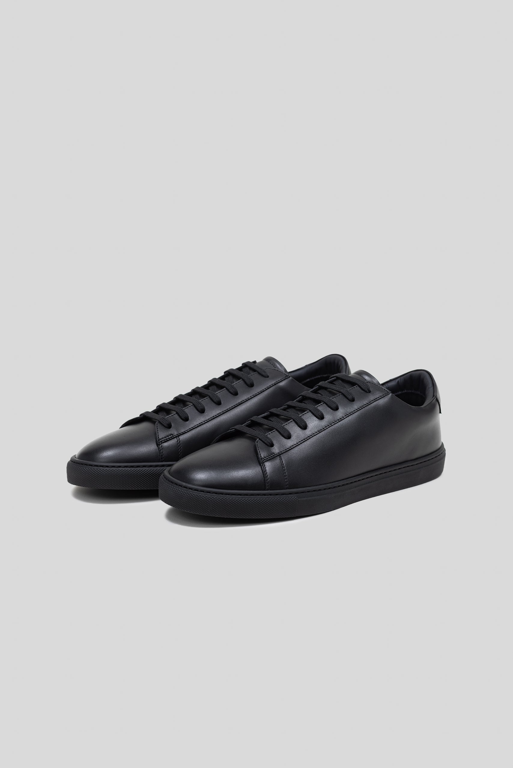 Black Calfskin Città Sneaker