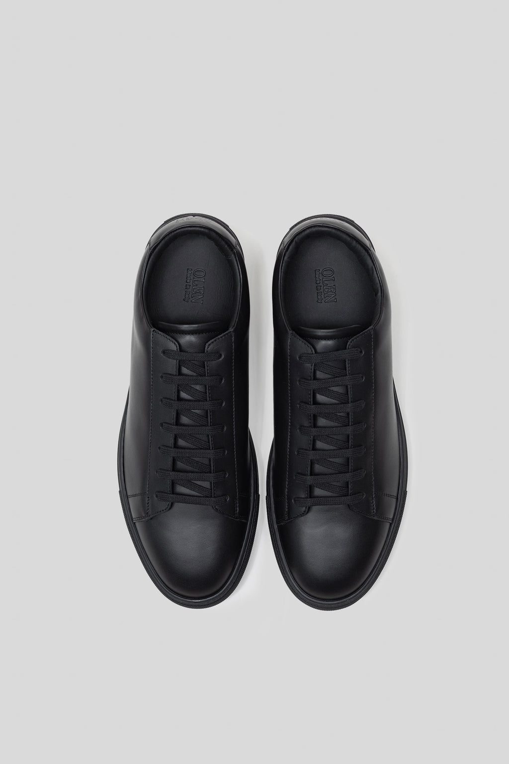 Black Calfskin Città Sneaker