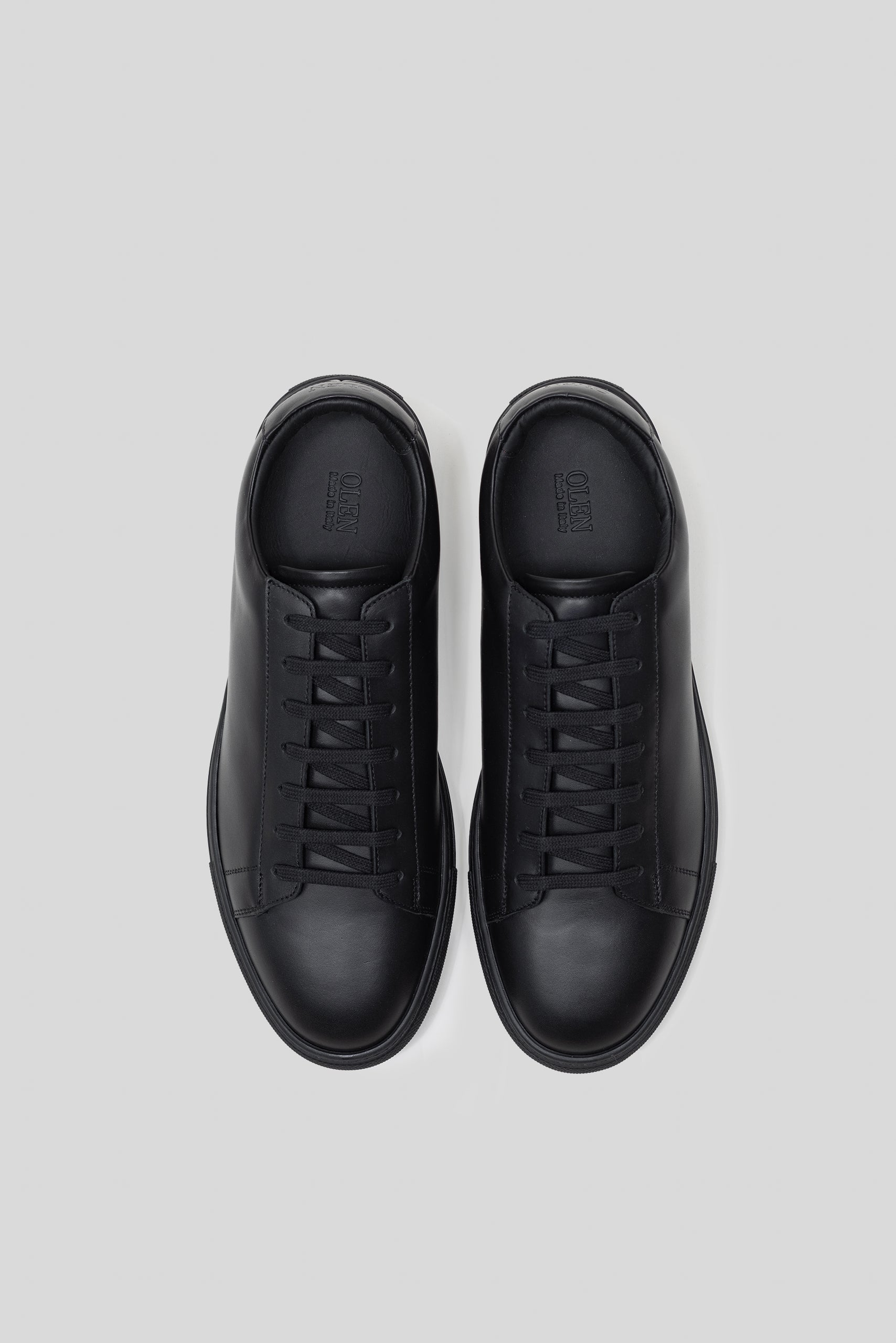 Black Calfskin Città Sneaker
