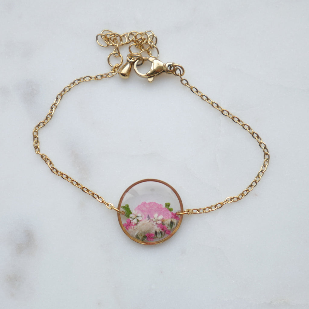 Bracelet bouquet - rond (moyen)