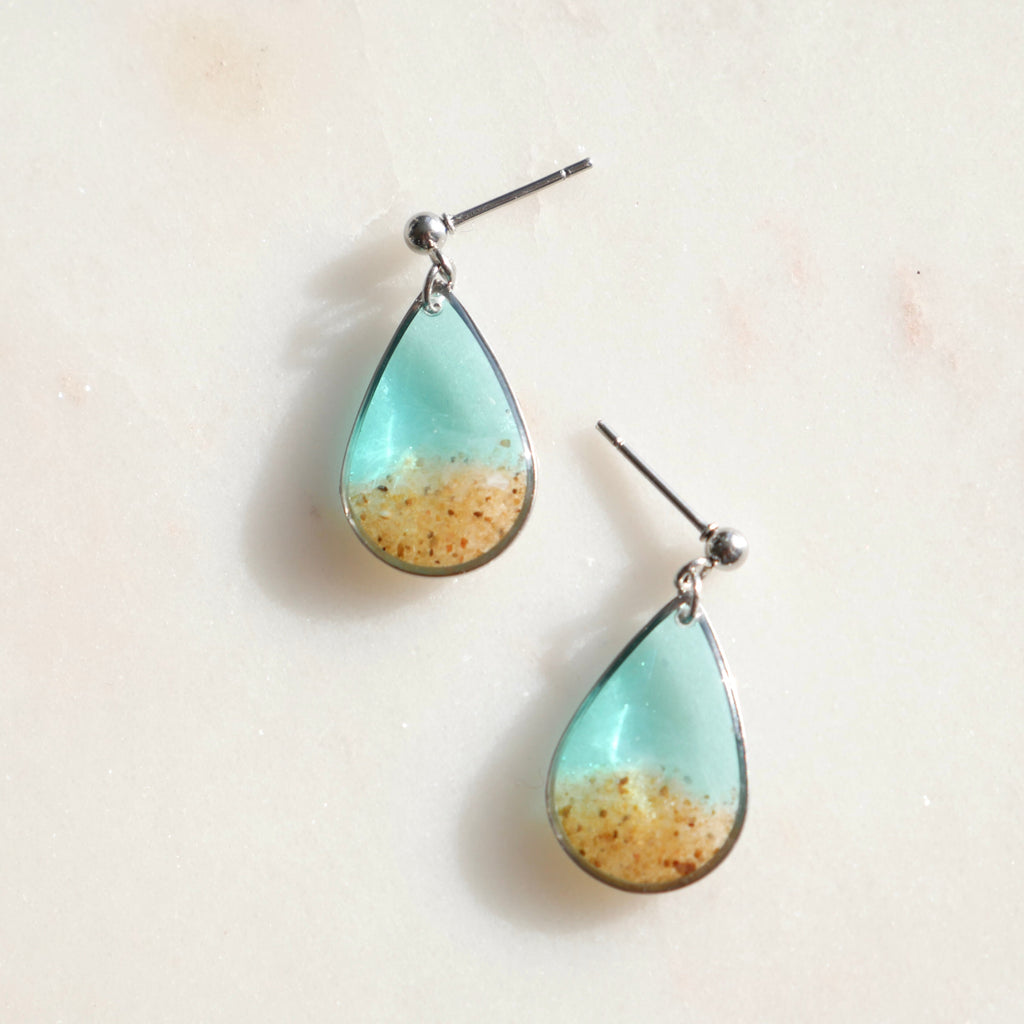 Boucles d'oreilles Tulum- goutte