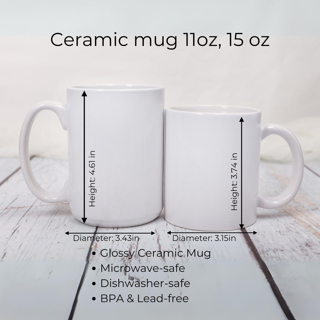 "Be Kind" 15oz Ceramic Coffee Mug — Inspirational & Motivational Mug