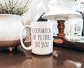 Coordinator of the Shit Show Mug | Funny Office Humor Coffee Mug | Sarcastic Gift | Coworker Gift | 15oz Novelty Mug