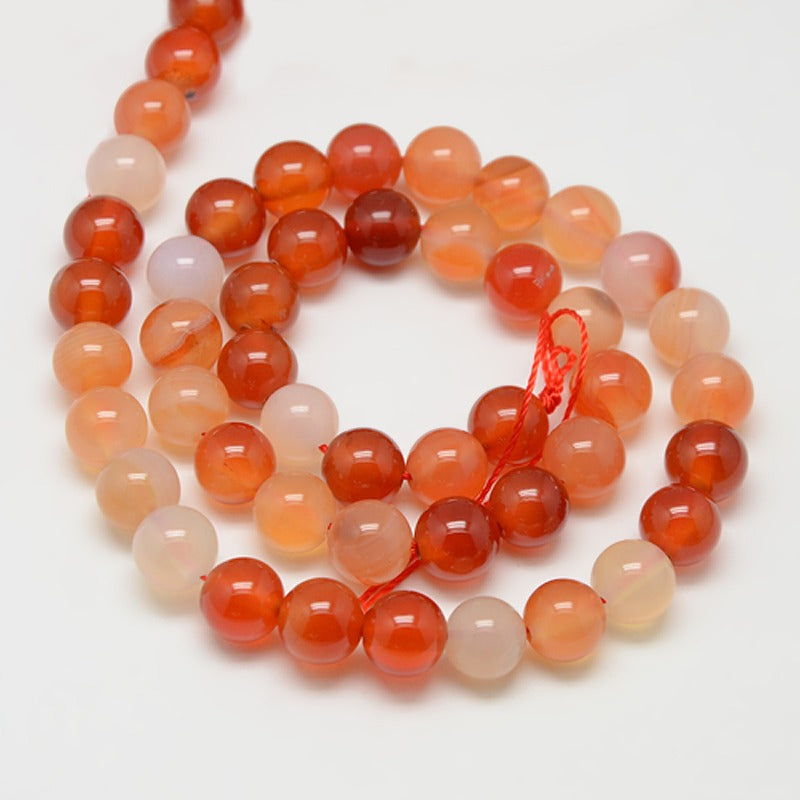 Carnelian Agate Gemstone Bead