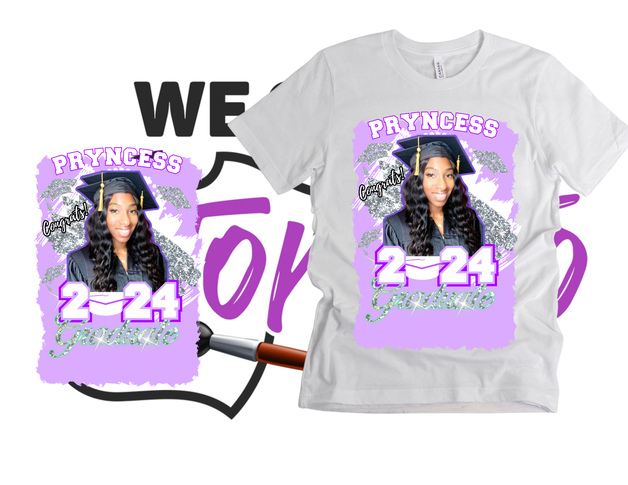 Custom Graduation Shirts - Personalized Grad T-Shirts