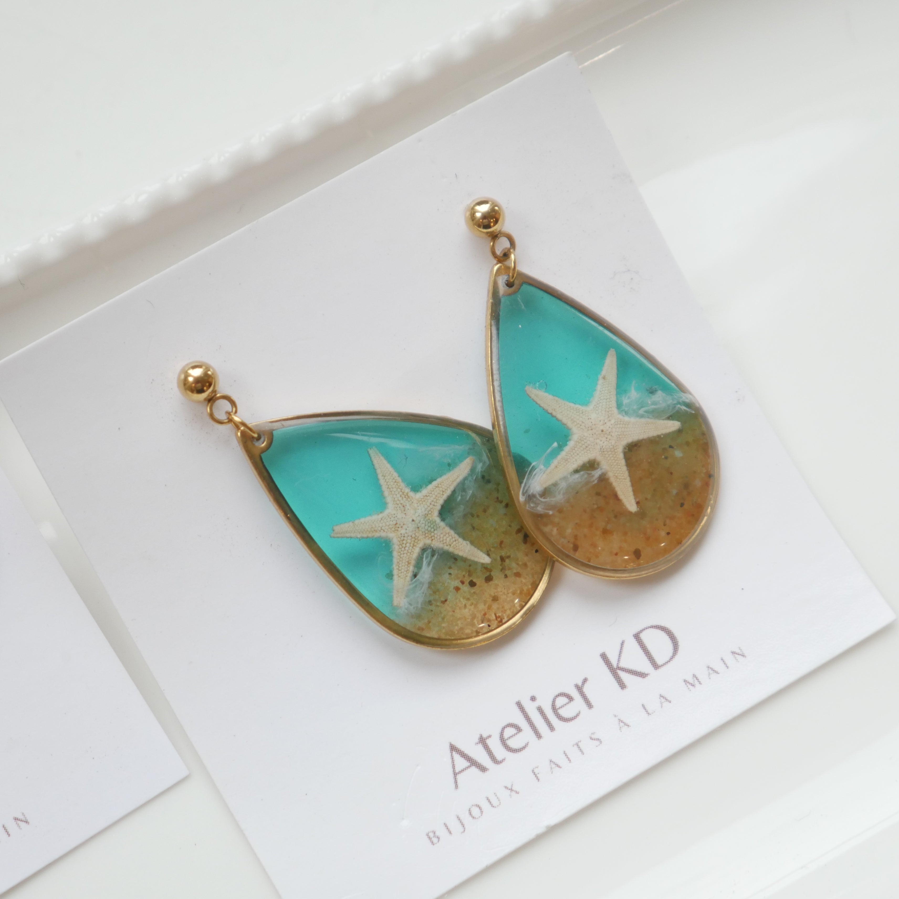 Boucles d'oreilles Stella - goutte XXL