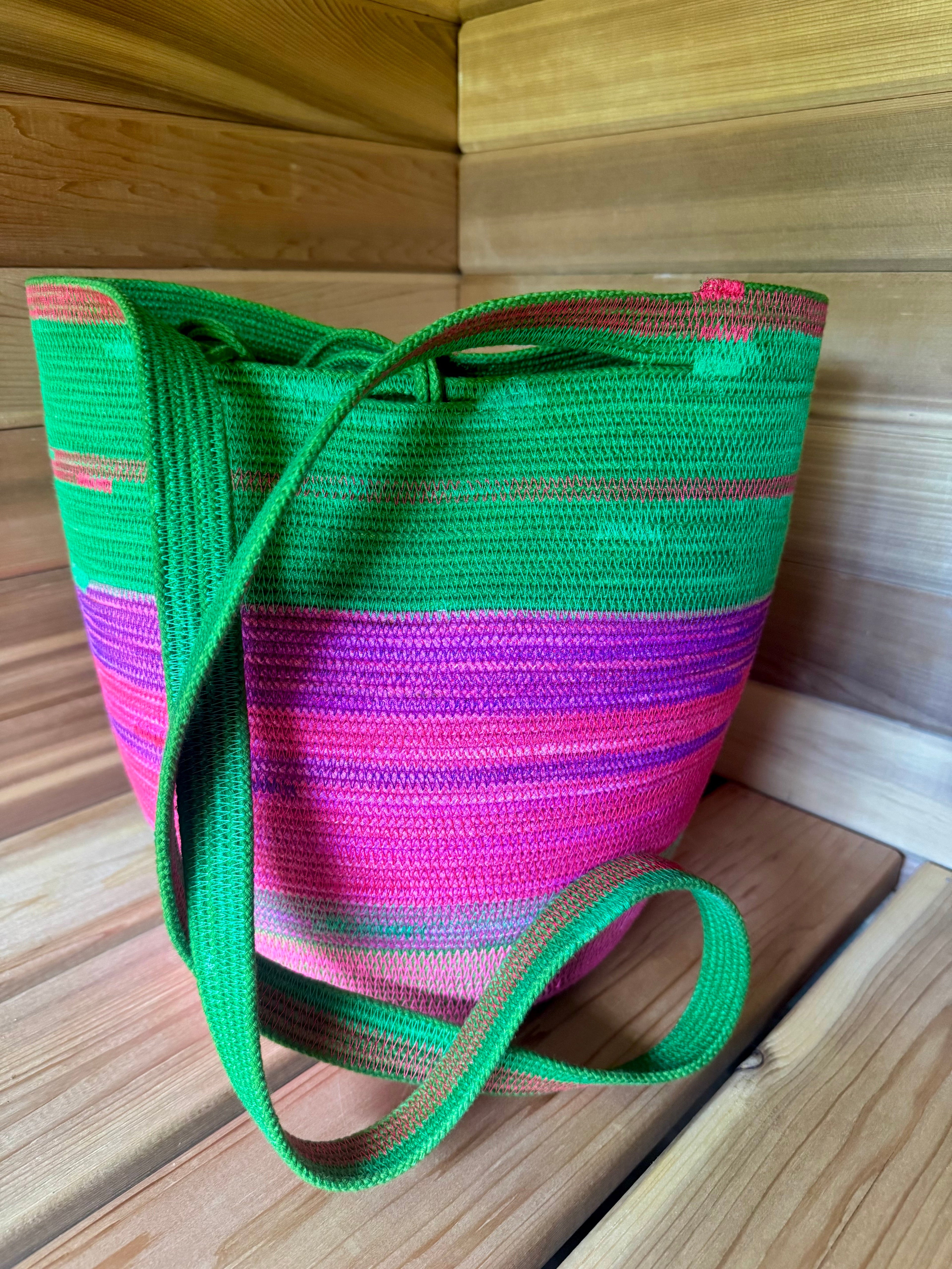Watermelon Sugar Foraging Basket - New Short Strap