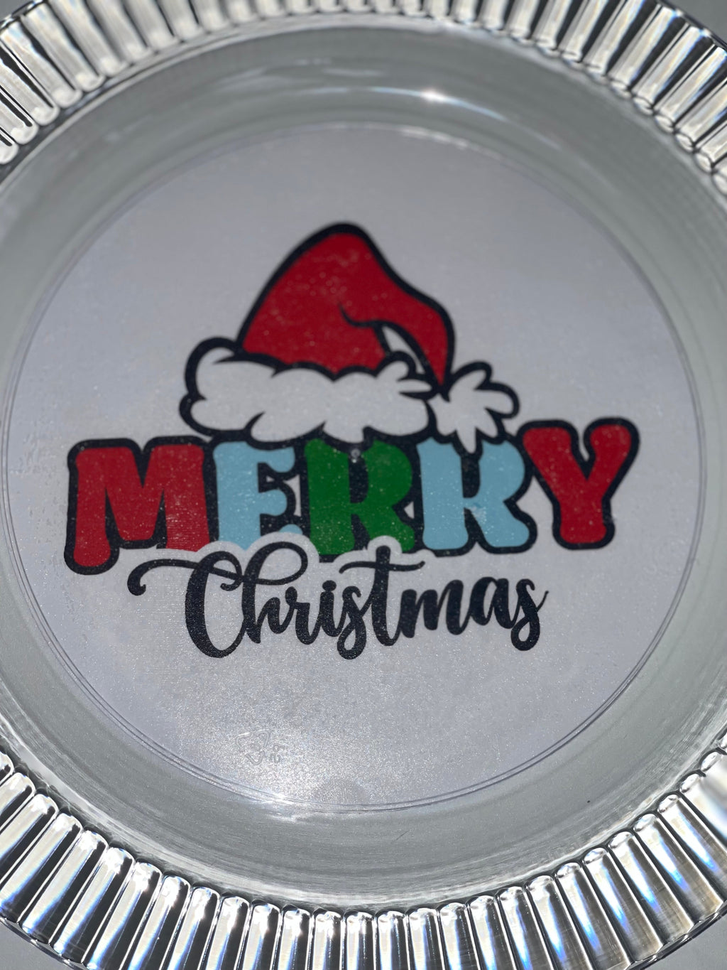 Custom Plates Set of 12 - Durable Food-Safe Party Plates
