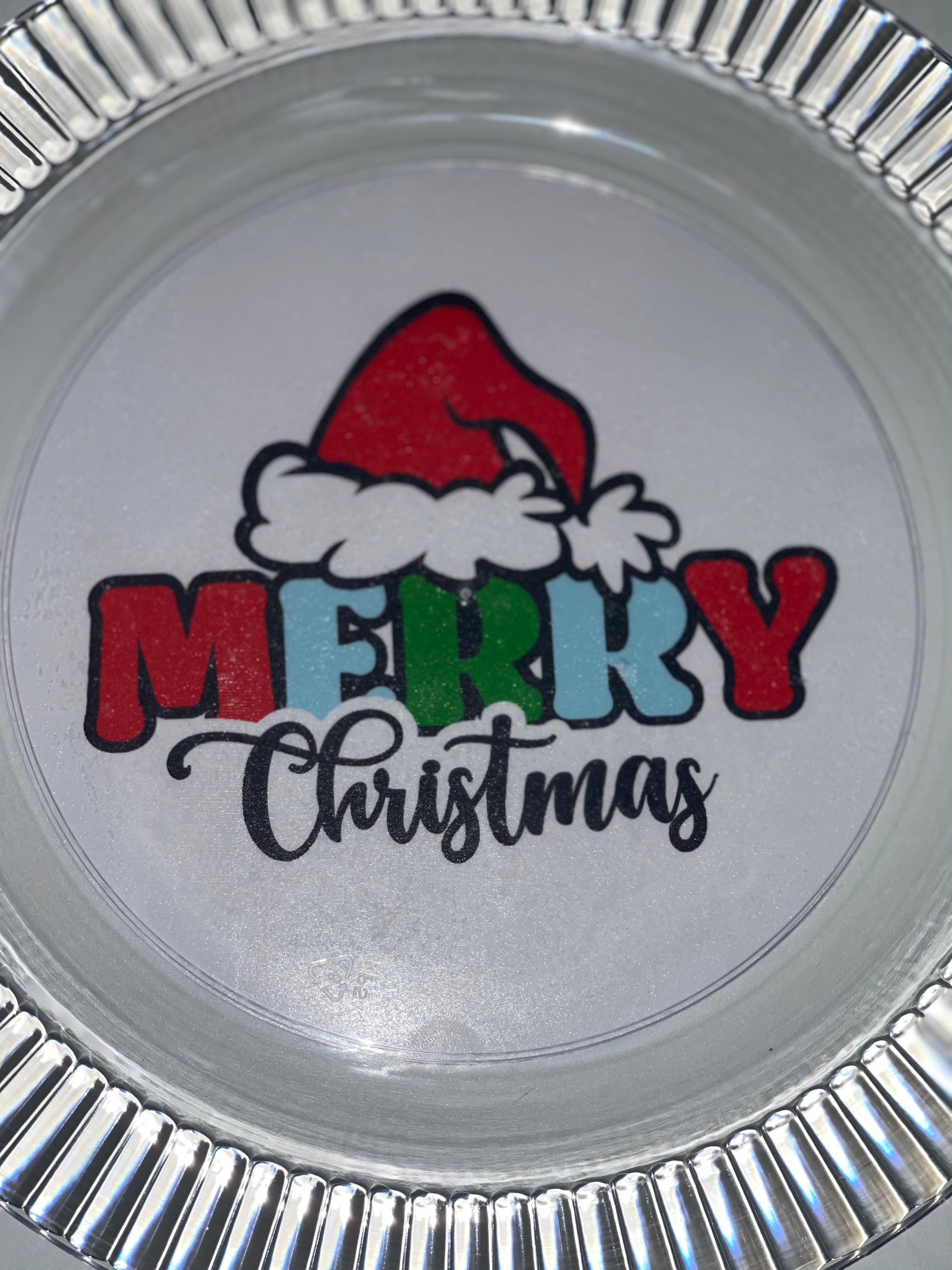 Custom Plates Set of 12 - Durable Food-Safe Party Plates