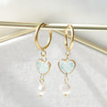 Boucles d'oreilles Perla - Lola (medium) petit coeur