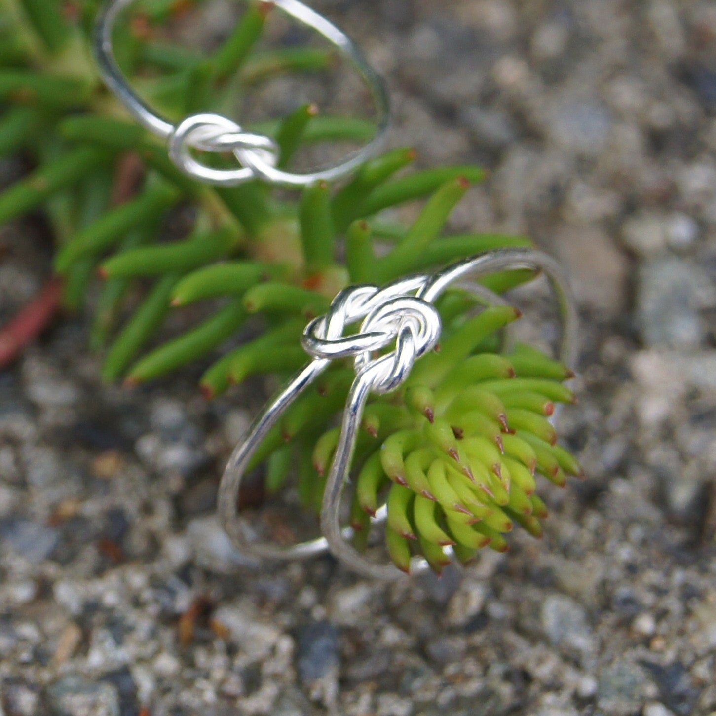 Double Knot Ring Silver