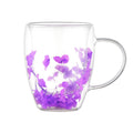 Insulated Double Wall Coffee Cup with Flower – 250 mL / 8.35 oz