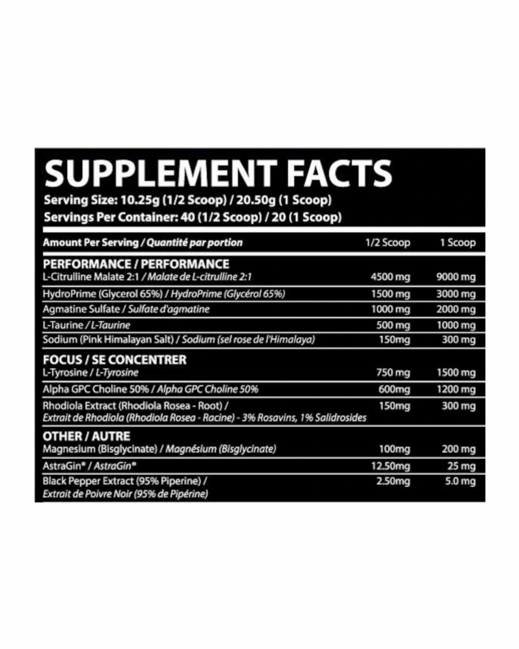APE-X Ape Pump+ Stim Free Pre-Workout