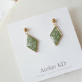 Boucles d'oreilles - losange 16mm - Édition spéciale automne 2025