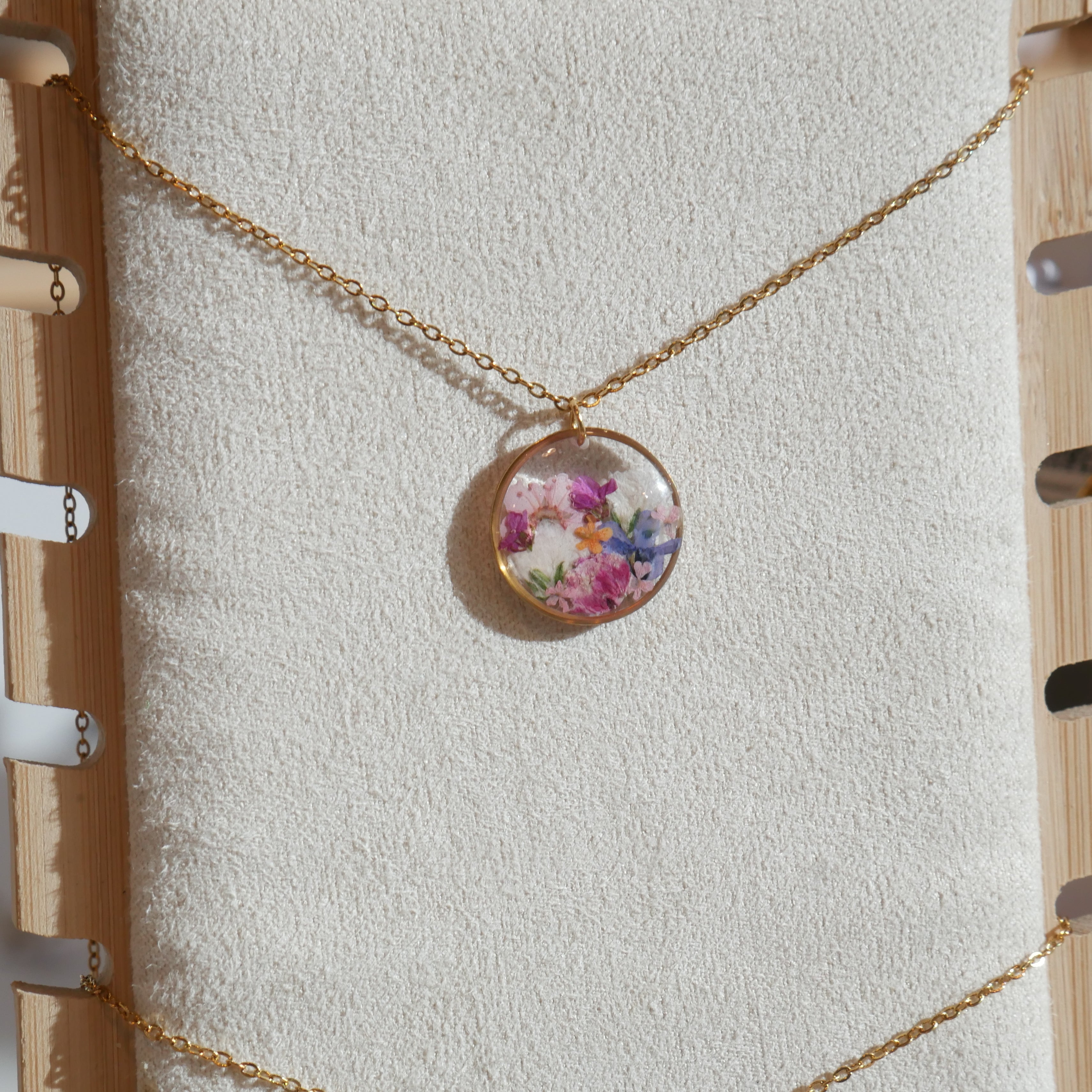 Collier bouquet - rond