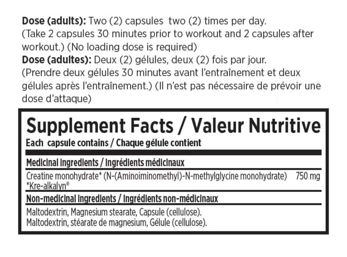 EFX Sports Kre-Alkalyn Premium Creatine Supplement
