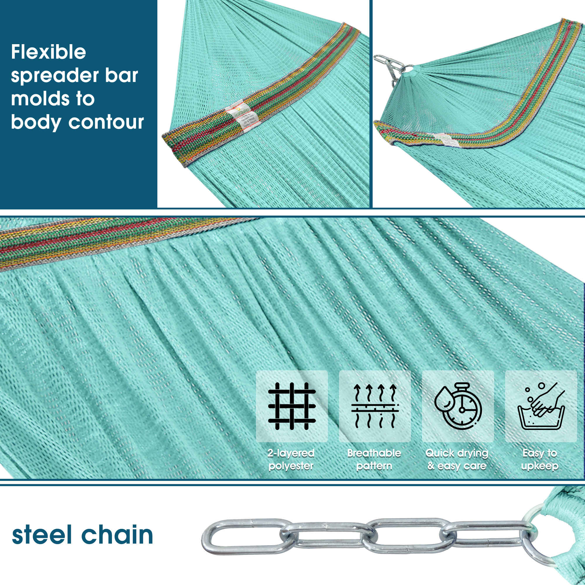 Original Collapsible Hammock with Stand